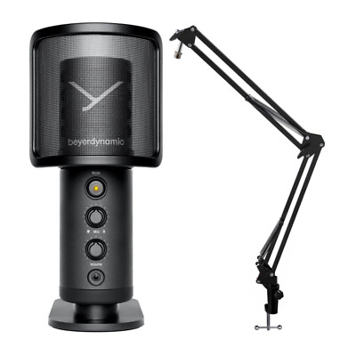 #ad BeyerDynamic FOX Professional USB Studio Microphone with Boom Scissor Arm $99.99