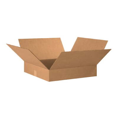 #ad 20 x 20 x 2quot; Flat Corrugated Boxes ECT 32 Brown Shipping Moving Boxes 20 Boxes $112.18