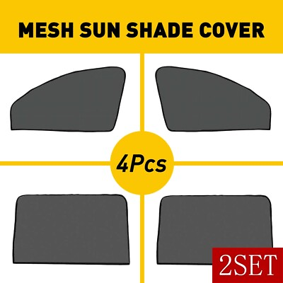 #ad Magnetic Car Side Front Rear Window Sun Shade Cover Mesh Shield Protection 2SET $24.99