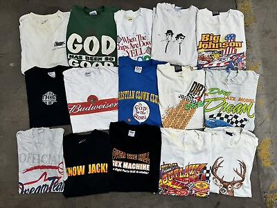 #ad Vintage 80s 90s T Shirt Lot XL $135.00