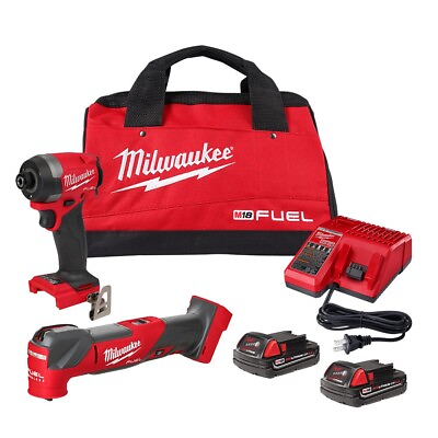 #ad Milwaukee 2953 22MT M18 Fuel 2 Tool Combo Kit $681.46