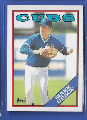 #ad 1988 Topps Traded RC #42T Mark Grace Chicago Cubs Rookie Baseball Card A $2.79