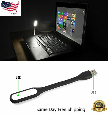 #ad New Flexible USB LED Light Lamp For Computer Keyboard Reading Notebook PC Laptop $3.79