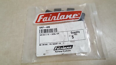 #ad Lot of 5 Fairlane SRP 405 Steel Rest Pad – Tapped – 3 8 in Dia x 1 2 in $50.19