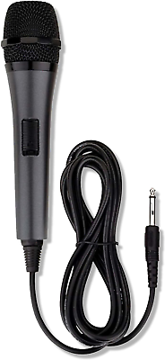 #ad Wired Microphone for Karaoke Black Unidirectional Dynamic Vocal Microphone $3.52
