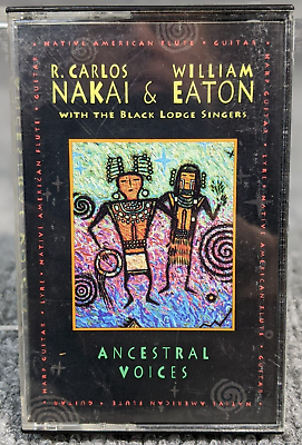 #ad Ancestral Voices byNakai amp; Eaton With The Black Lodge Singers Cassette 1992 $6.99