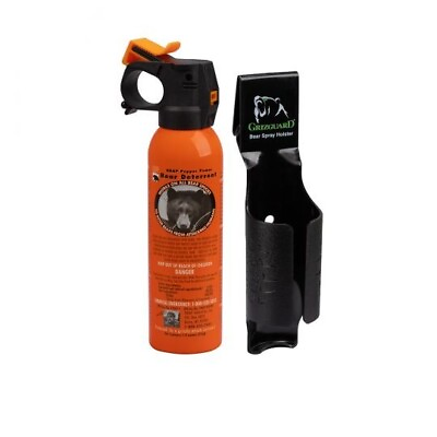 #ad 🔥🐻 New UDAP Pepper Power Bear Spray Repellant w Free Griz Guard Holster 🐻 🔥 $38.94