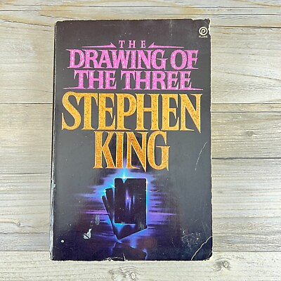 #ad Stephen King The Dark Tower II The Drawing Of The Three 1989 First Printing PB $17.80