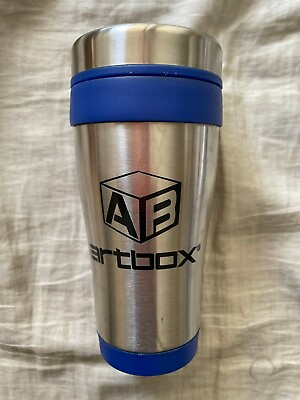 #ad ArtBox trading cards 16 ounce oz metal insulated tumbler coffee or water cup mug $12.34