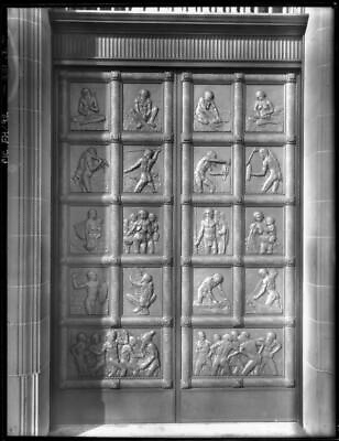#ad NSW Native study doorway entrance Public Library bronze eastern e Old Photo AU $9.00