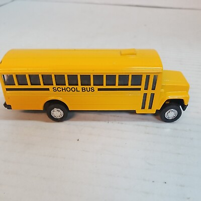 #ad Toysmith 93268 Pull Back School Bus $6.00