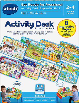 #ad Touch and Learn Activity Desk Deluxe Expansion Pack Get Ready for Preschool P $17.57