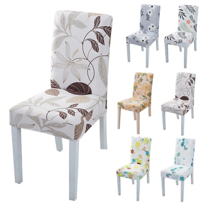 #ad 1PC Dining Chair Covers Stretch Bohemia Slipcover Home Wedding Party Decor C $6.58