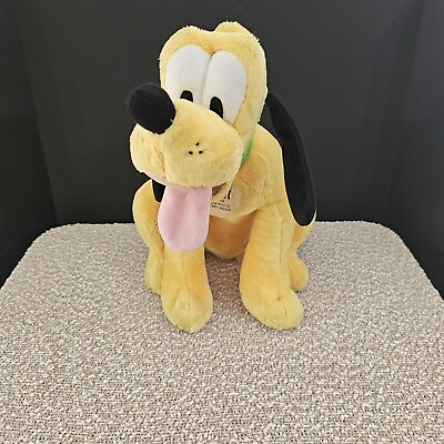 #ad Disney Store 14 Inch Plush Pluto Good Condition $10.99