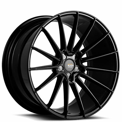 #ad 4ea 19quot; Staggered Savini Wheels BM16 Gloss Black Rims S12 $1588.00