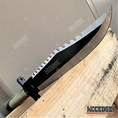 #ad 13.25quot; Hunting Knife Survival Kit amp; Compass Fixed Blade Knife Camping Knife $29.99