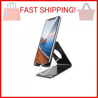 #ad Lamicall Cell Phone Stand Phone Dock: Cradle Holder Stand for Office Desk B $12.81