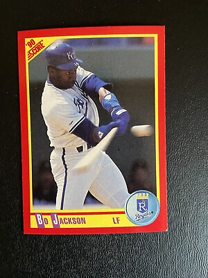 #ad Bo Jackson 1990 Score MLB Baseball #280 KC Royals $4.99