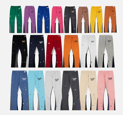 #ad Men‘s women#x27;s Gallery printing Dept Casual trousers high street sports pants $47.99