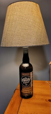 #ad Handmade Lamp From Old Smokey Bottle $44.99