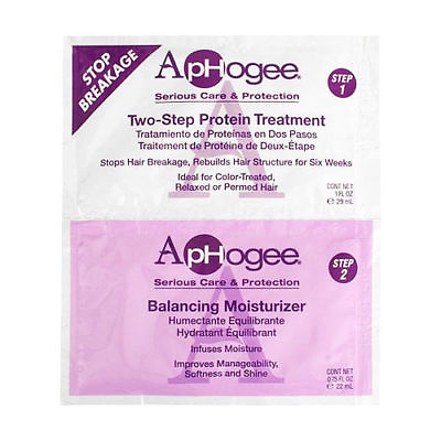 #ad Aphogee Two Step Protein Treatment 1 oz amp; Balancing Moisturizer 0.75 oz $4.49