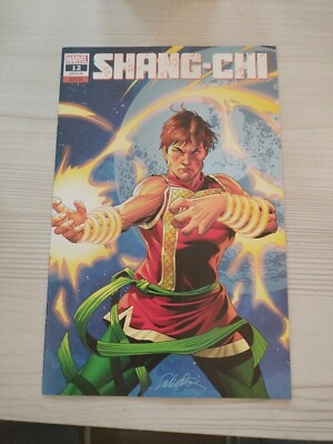 #ad Shang Chi #12 Marvel Comic 2022 VF NM Walmart Variant by Salvador Larocca $5.00