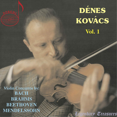 #ad Johannes Brahms Dénes Kovács: Violin Concertos By Bach Brahms Beethoven ... CD $60.96