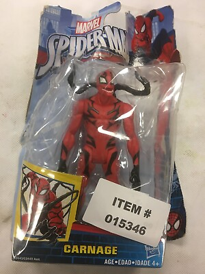 #ad NEW DENTED BOX Marvel Spider Man 6 Inch Carnage Figure COLLECTABLE $37.99