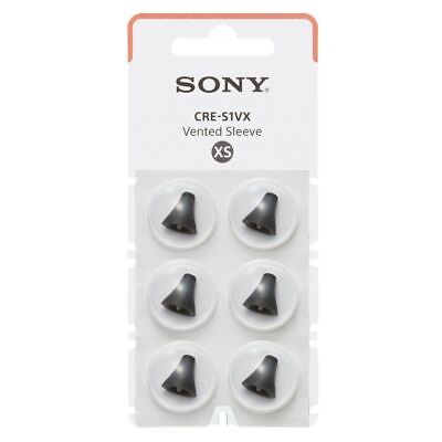 #ad Sony 3 Pair Vented Sleeves for CRE C10 Self Fitting OTC Hearing Aids X Small $14.99