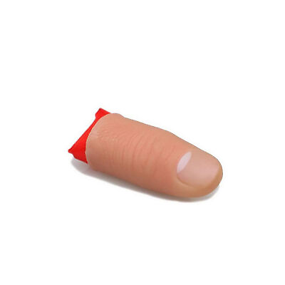 #ad 2PCS Magic Trick Fingers Fake Fingers Soft Thumb Tips Stage Show Prop Prank Toy $7.01