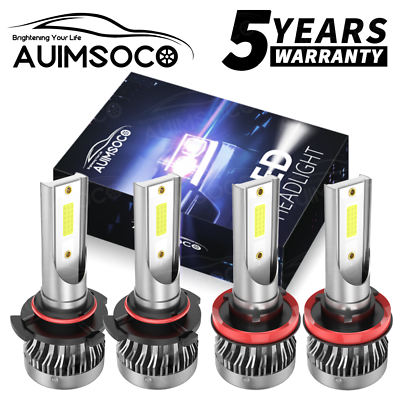 #ad 6000K LED Headlight Light Bulbs FOR 2009 2010 2011 2012 Dodge Ram 1500 2500 3500 $36.99