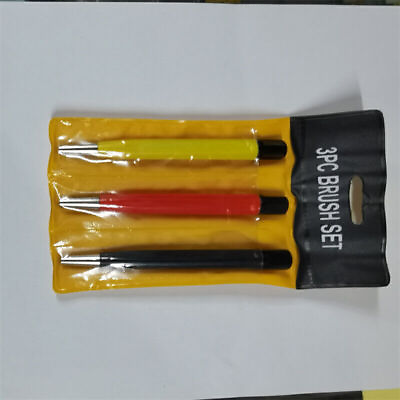 #ad 3PCS Rust Removal Pen Fiber Glass Brass Steel Scratch Brush Watch Parts Tool $17.63