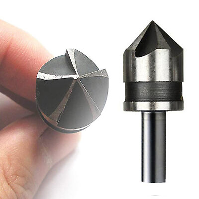 #ad 3pcs 12 15 18mm Chamfer Drill Tools Wide Application Improve Efficiency Chamfer $10.36