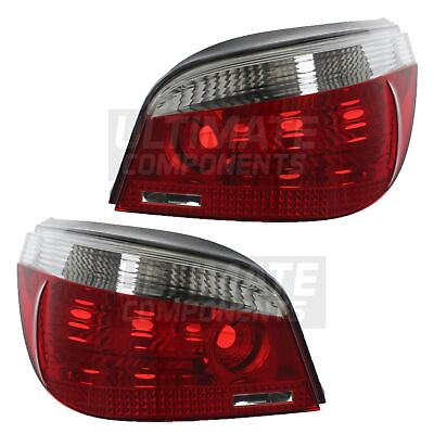 #ad BMW 5 Series E60 Saloon 2003 2007 Rear Lights Lamps Non LED 1 Pair Left amp; Right GBP 90.80