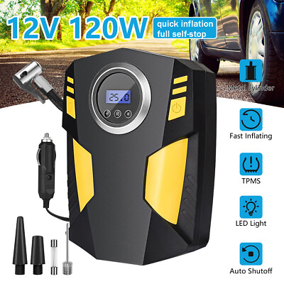 #ad Portable Digital Rapid Inflator Car Tyre Inflator Air Pump Compressor 150 PSI US $22.99