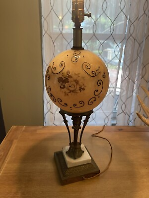 #ad Vintage antique lamp $125.00