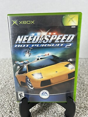 #ad Need for Speed: Hot Pursuit 2 Microsoft Xbox 2002 Complete Tested $6.51