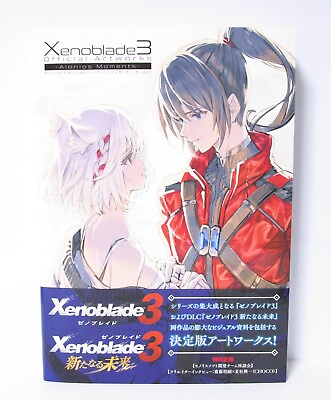 #ad Xenoblade 3 OFFICIAL ART WORKS Aionions Moments Game Illustration BOOK $62.00