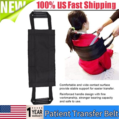 #ad Bed Lift Belt Transfer Moving Belt Firm Safe Bathroom Support For Bed Car Chair $12.79