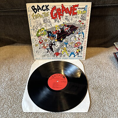 #ad #ad Back from the Grave Vol 4 16 Garage Punk Screamers LP Crypt 004 $22.49