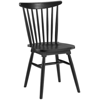 #ad Modway Furniture Amble Dining Side Chair Black EEI 1539 BLK $129.99