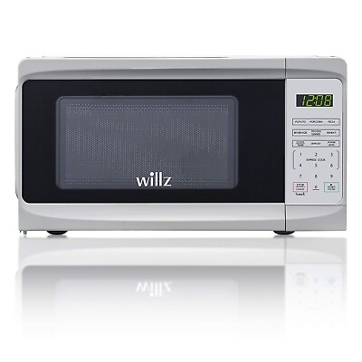 #ad Willz Countertop Small Microwave Oven 6 Preset Cooking Programs Interior Light $67.33