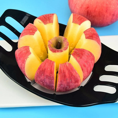 #ad Apple Corer Slicer Handy Stainless Fruit Cutter Wedger 8 Slice Cut Apple Divider $5.59