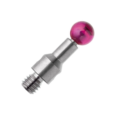 #ad CMM Stylus 4.0mm Ruby Ball Stainless Steel Shaft L10mm M3 Thread for A 5004 0423 $39.86