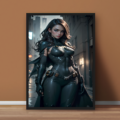 #ad Sexy Batgirl DCU Comic Justice League Poster Print No Frame $24.99