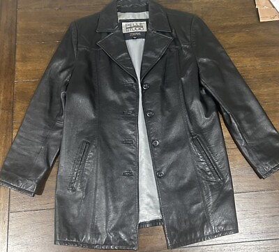 #ad #ad Wilsons Leather Pelle Studio Black Leather Jacket Size Large $24.95