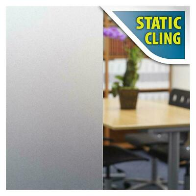 #ad BDF 1PFR Window Film Non Adhesive Frosted Privacy Static Cling $32.99