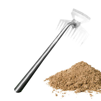 #ad Garden Hand Weeder Steel Rake Weeding Artifact Weed Remover Puller Manual Tool $16.18