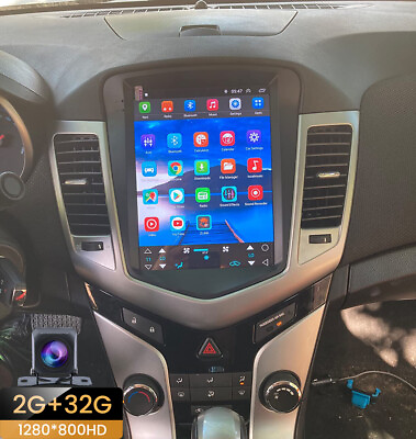 #ad For 2009 2015 Chevy Cruze GPS Navi Android 12.0 Car Radio Stereo WiFi Player RDS $129.99