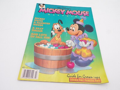 #ad Walt Disney#x27;s Mickey Mouse Magazine Fall 1992 $6.99